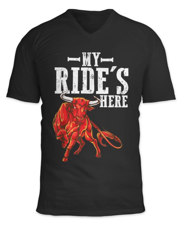 Unisex Jersey SS V-Neck T-Shirt