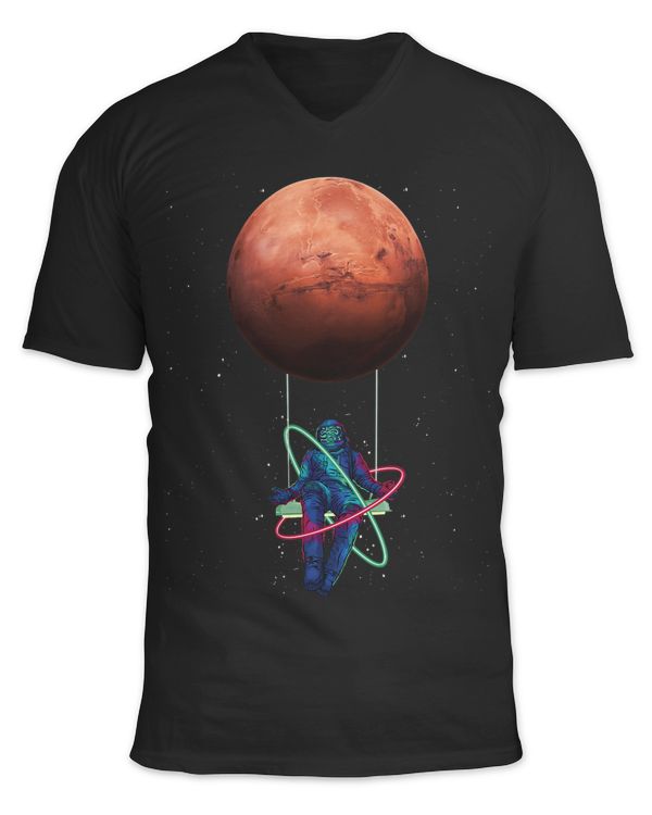 Unisex Jersey SS V-Neck T-Shirt