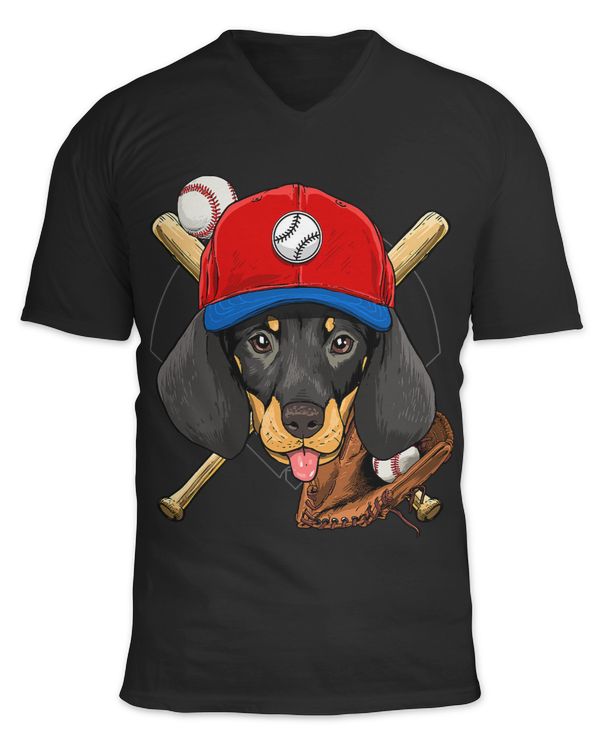 Unisex Jersey SS V-Neck T-Shirt