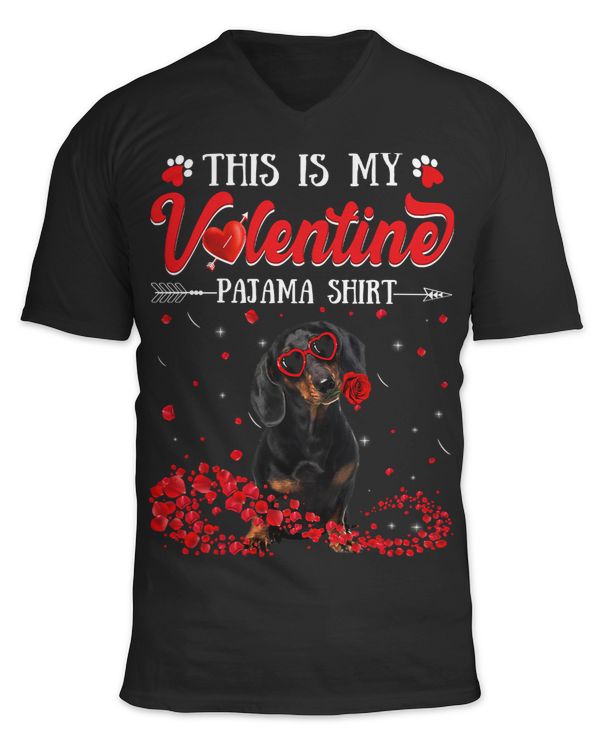 Unisex Jersey SS V-Neck T-Shirt