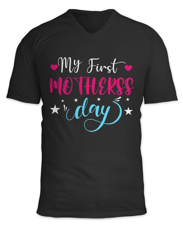Unisex Jersey SS V-Neck T-Shirt