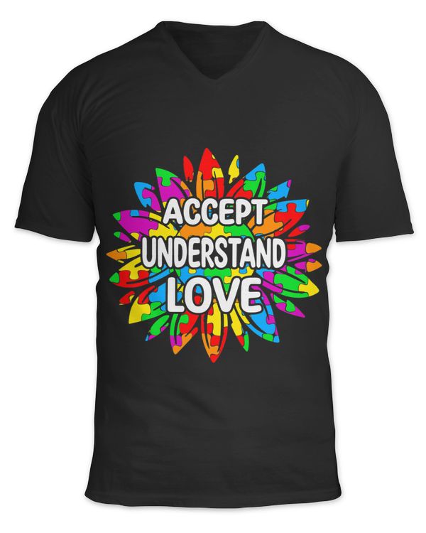 Autism Accept Understand Love Autism Awareness Sunflower 3 Neurodiverse