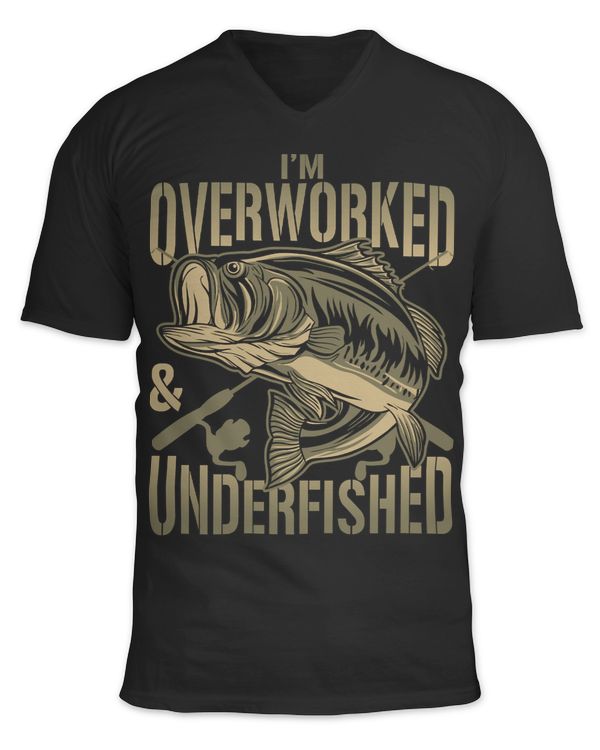 Unisex Jersey SS V-Neck T-Shirt