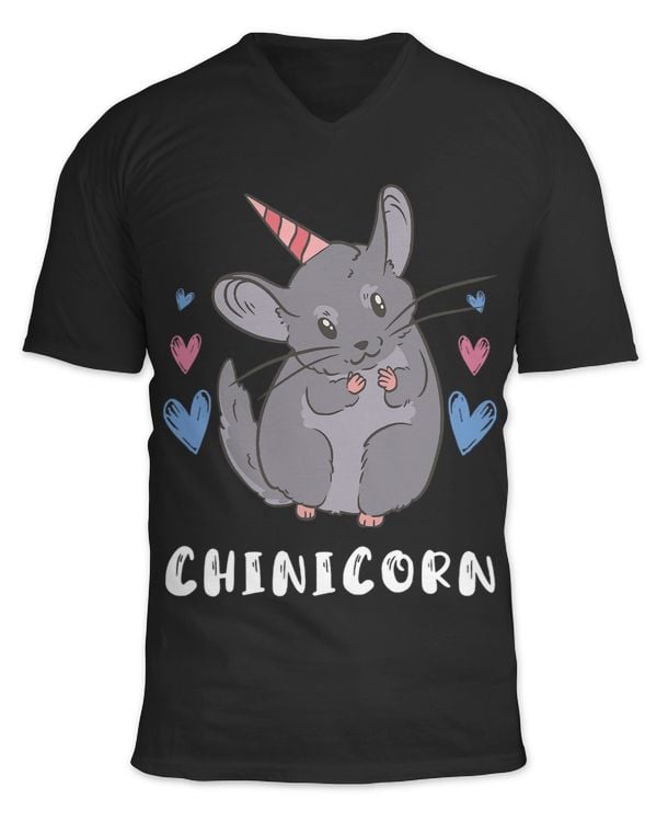 Pony Unicorn Chinchilla Cute Chinchilla Unicorn Pet Heart Rodent Lover Ponies