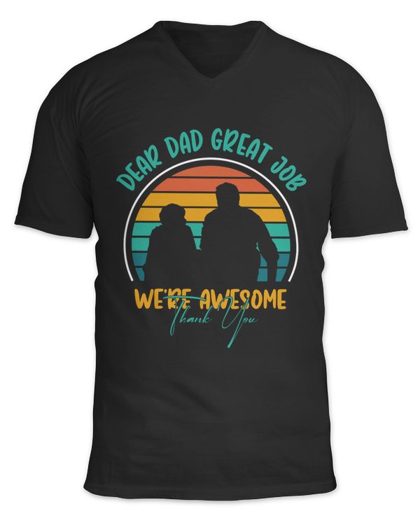 Unisex Jersey SS V-Neck T-Shirt