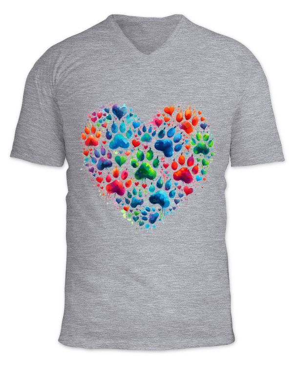 Unisex Jersey SS V-Neck T-Shirt