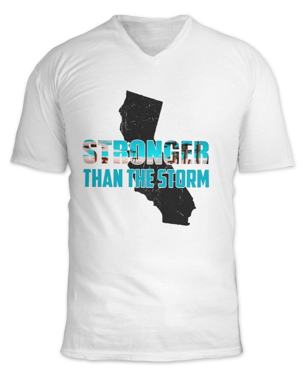 California Stronger The Storm Hurricane Hilary Shirt