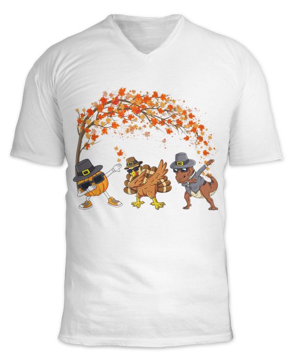 Unisex Jersey SS V-Neck T-Shirt