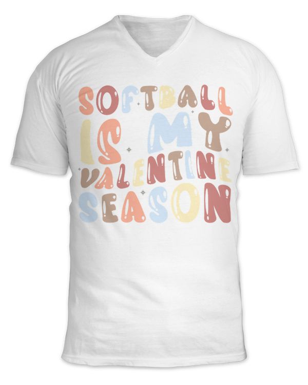 Unisex Jersey SS V-Neck T-Shirt
