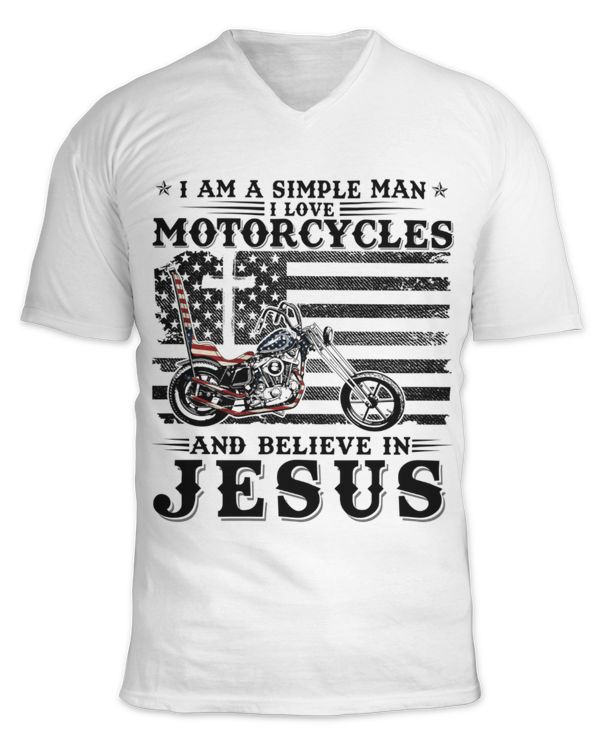 Unisex Jersey SS V-Neck T-Shirt