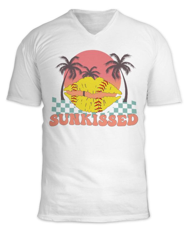 Unisex Jersey SS V-Neck T-Shirt