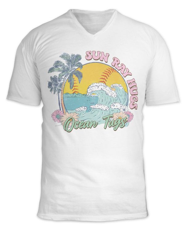 Unisex Jersey SS V-Neck T-Shirt