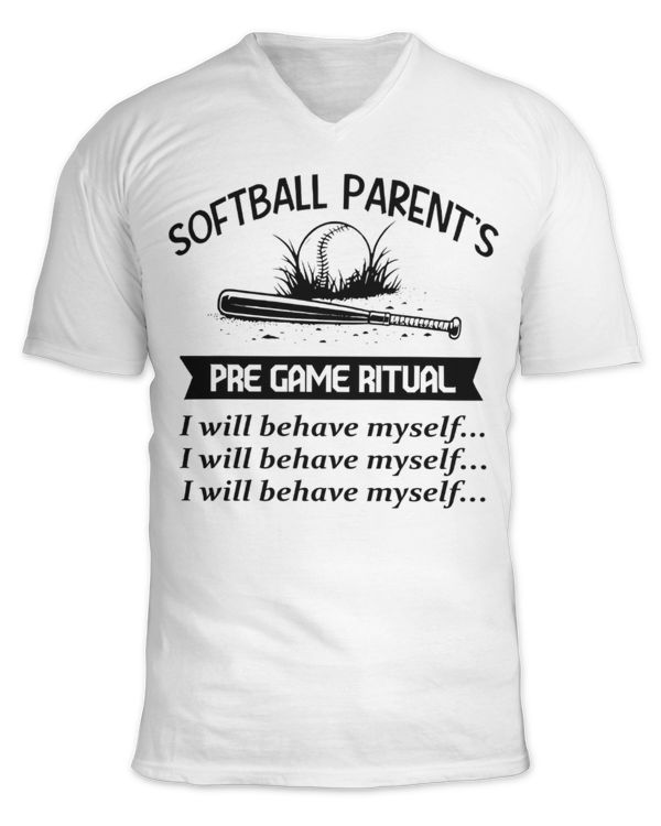 Unisex Jersey SS V-Neck T-Shirt