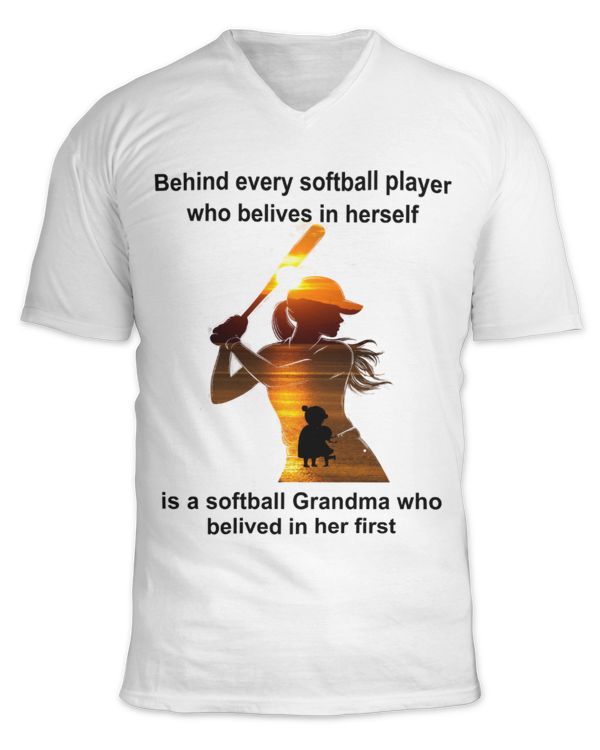 Unisex Jersey SS V-Neck T-Shirt