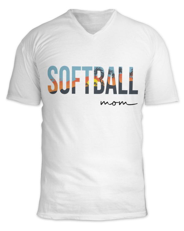 Unisex Jersey SS V-Neck T-Shirt