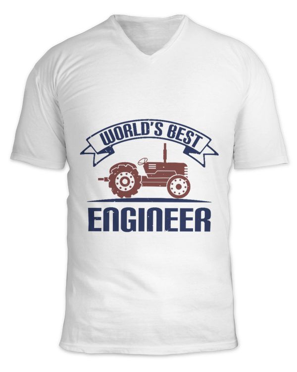 Unisex Jersey SS V-Neck T-Shirt