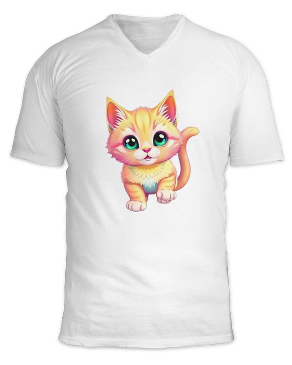 Unisex Jersey SS V-Neck T-Shirt