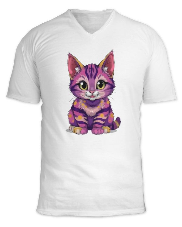 Unisex Jersey SS V-Neck T-Shirt