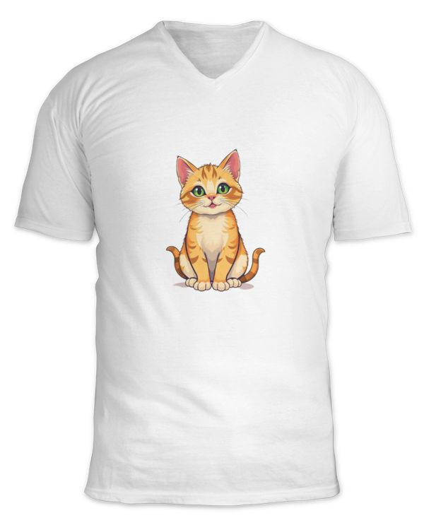 Unisex Jersey SS V-Neck T-Shirt