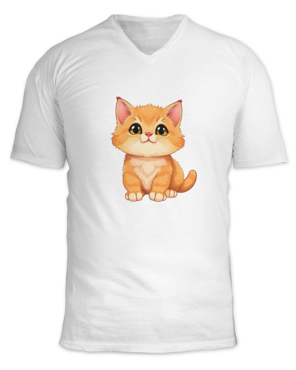 Unisex Jersey SS V-Neck T-Shirt