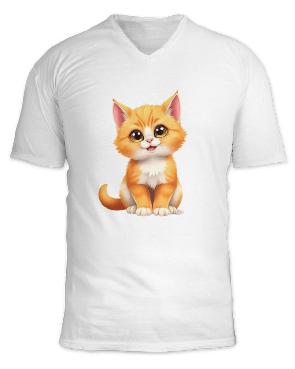 Unisex Jersey SS V-Neck T-Shirt