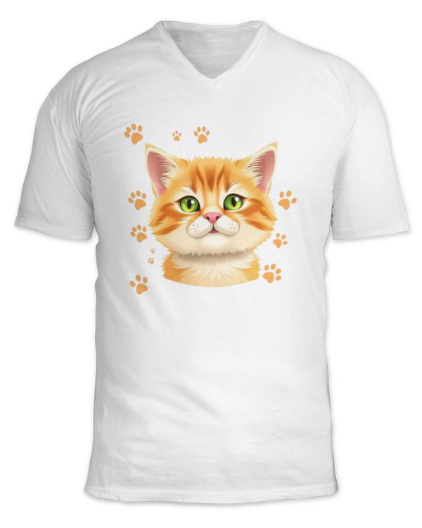 Unisex Jersey SS V-Neck T-Shirt