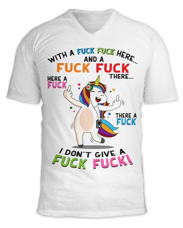 Unisex Jersey SS V-Neck T-Shirt