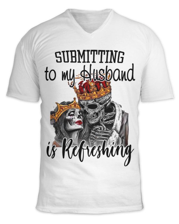 Unisex Jersey SS V-Neck T-Shirt