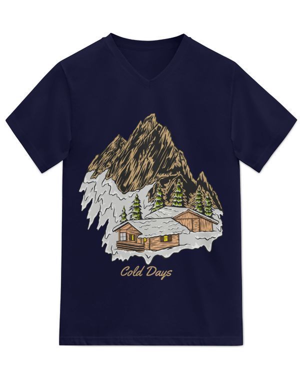 Unisex Jersey SS V-Neck T-Shirt