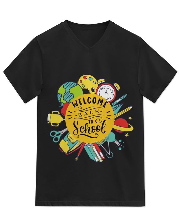 Unisex Jersey SS V-Neck T-Shirt