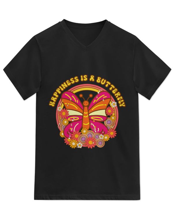 Unisex Jersey SS V-Neck T-Shirt
