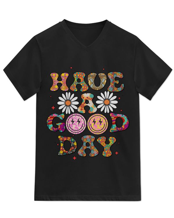 Unisex Jersey SS V-Neck T-Shirt
