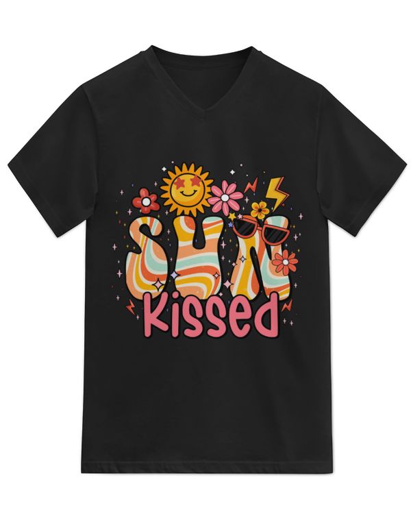 Unisex Jersey SS V-Neck T-Shirt