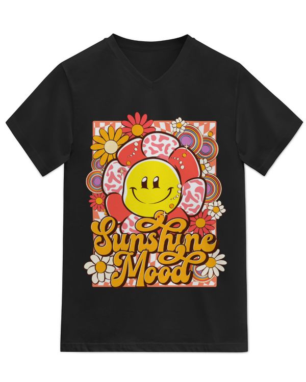 Unisex Jersey SS V-Neck T-Shirt