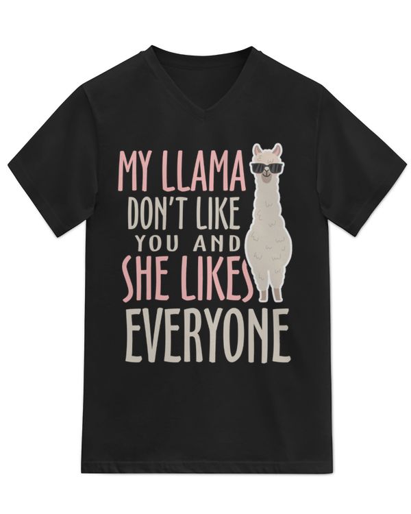 Unisex Jersey SS V-Neck T-Shirt