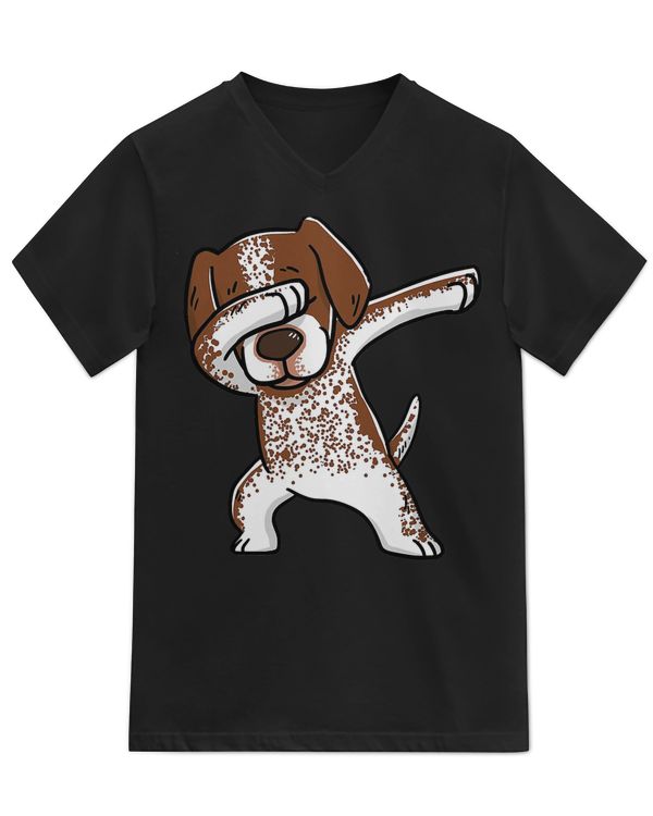 Unisex Jersey SS V-Neck T-Shirt