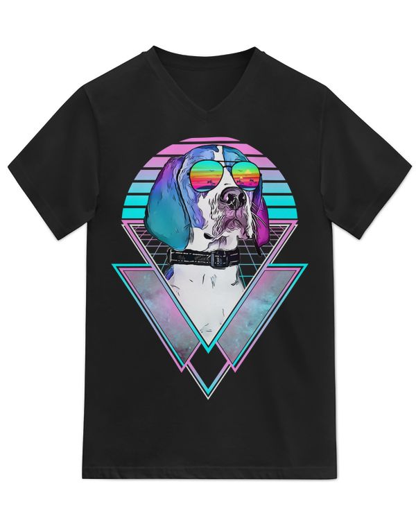 Unisex Jersey SS V-Neck T-Shirt