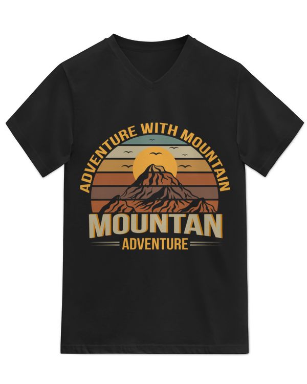 Unisex Jersey SS V-Neck T-Shirt