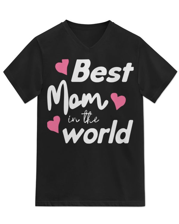 Unisex Jersey SS V-Neck T-Shirt