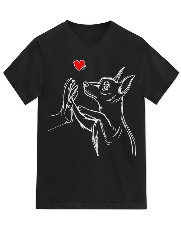 Unisex Jersey SS V-Neck T-Shirt