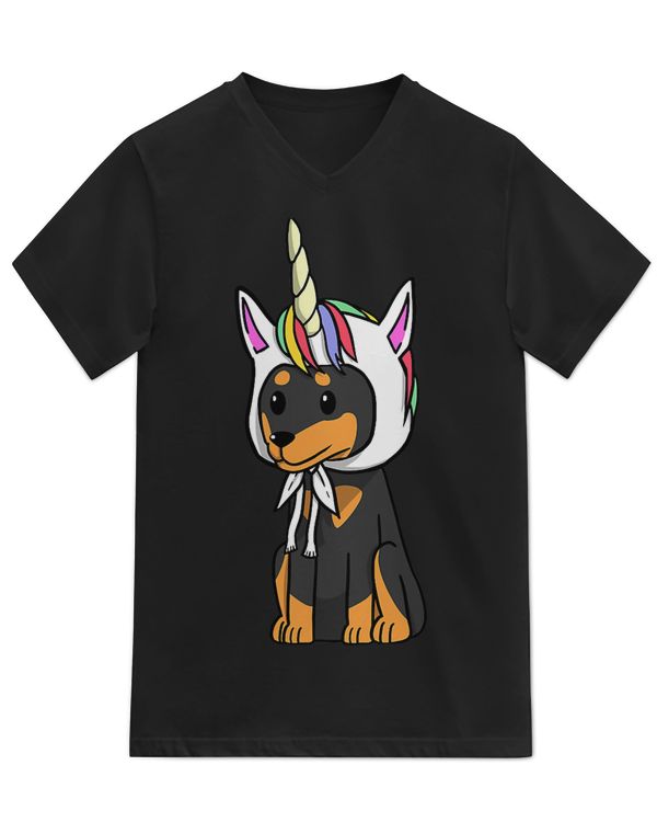 Unisex Jersey SS V-Neck T-Shirt