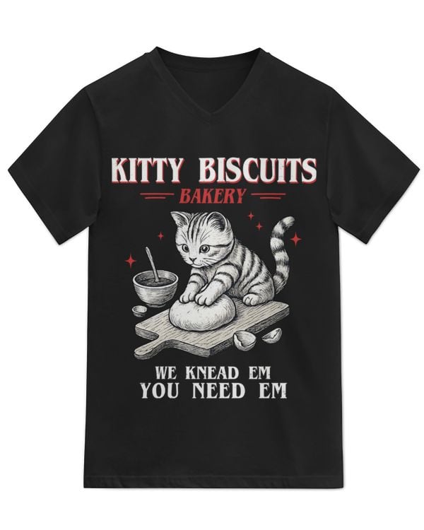 Unisex Jersey SS V-Neck T-Shirt