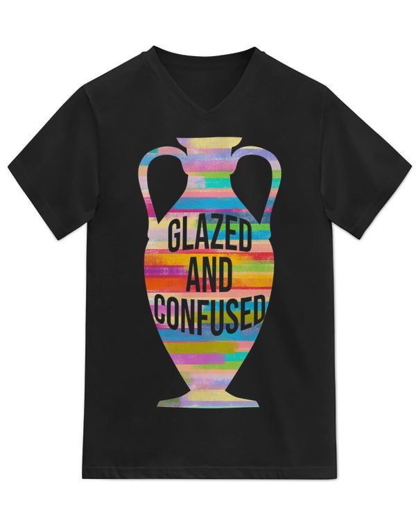 Unisex Jersey SS V-Neck T-Shirt