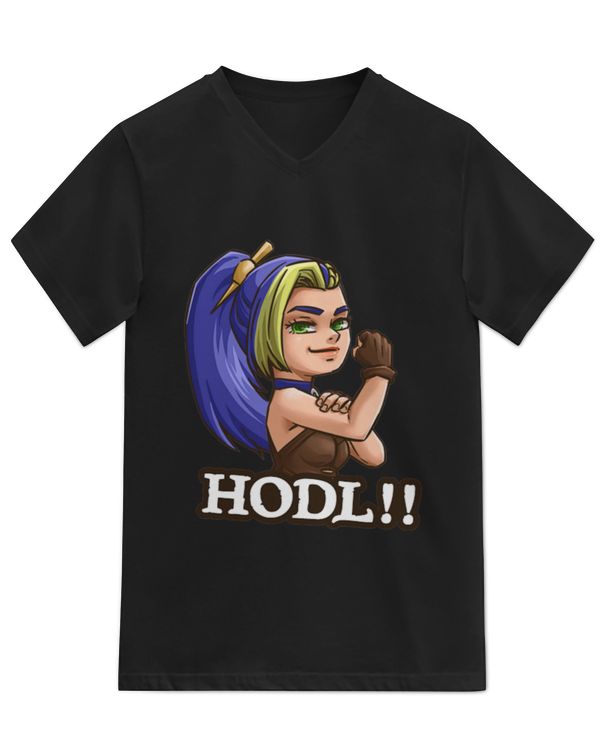 Unisex Jersey SS V-Neck T-Shirt