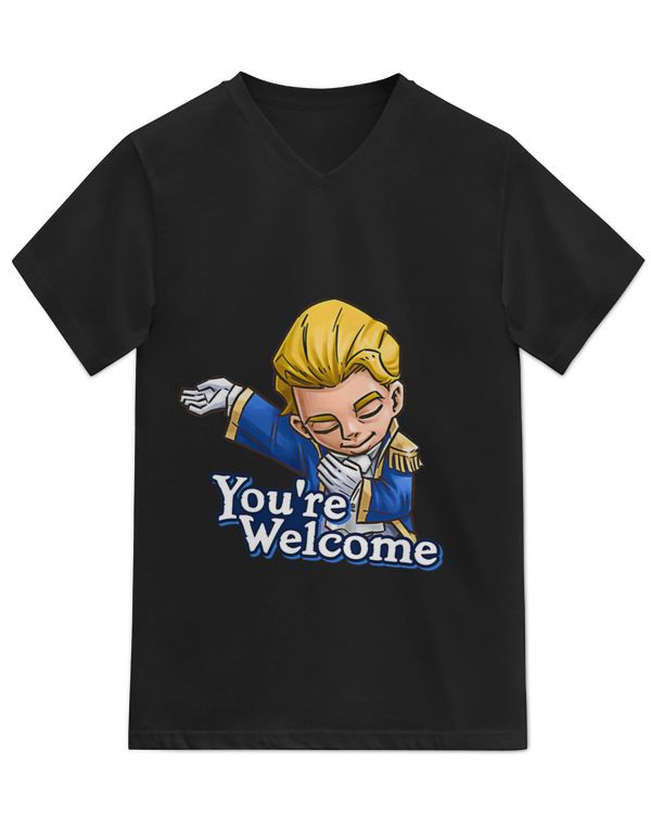 Unisex Jersey SS V-Neck T-Shirt
