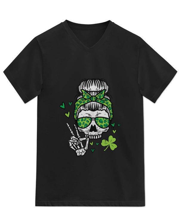 Unisex Jersey SS V-Neck T-Shirt