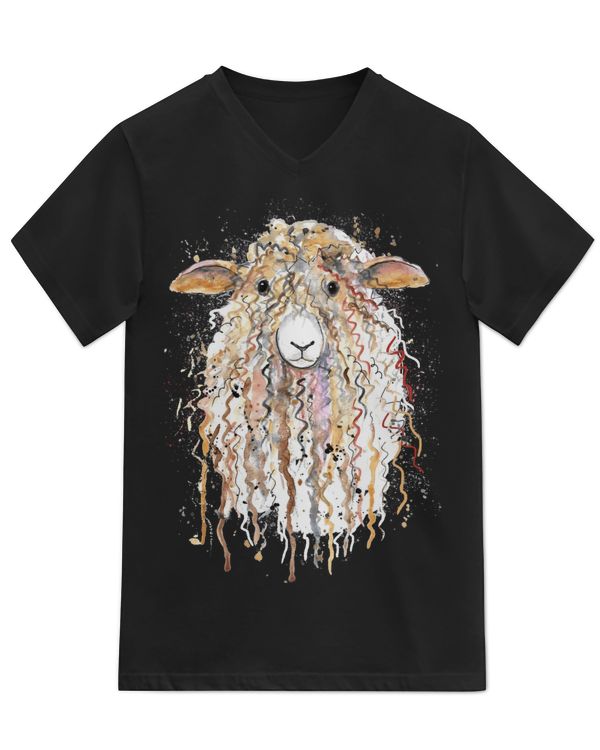 Unisex Jersey SS V-Neck T-Shirt