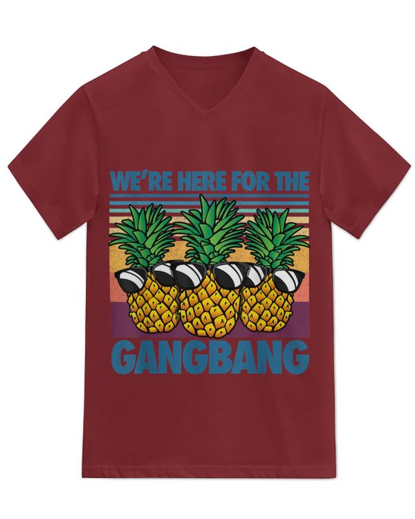 Unisex Jersey SS V-Neck T-Shirt