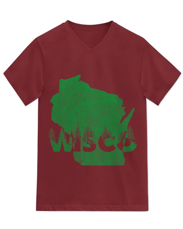 Unisex Jersey SS V-Neck T-Shirt