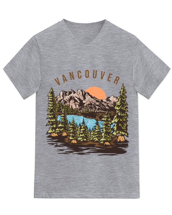 Unisex Jersey SS V-Neck T-Shirt